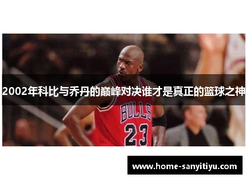 2002年科比与乔丹的巅峰对决谁才是真正的篮球之神